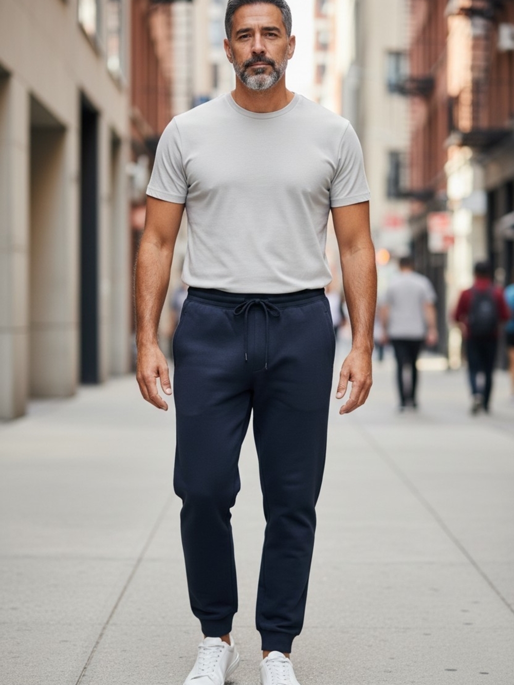 Men's Johnny Bigg Pants in Navy Blue NWT 48 Waist.